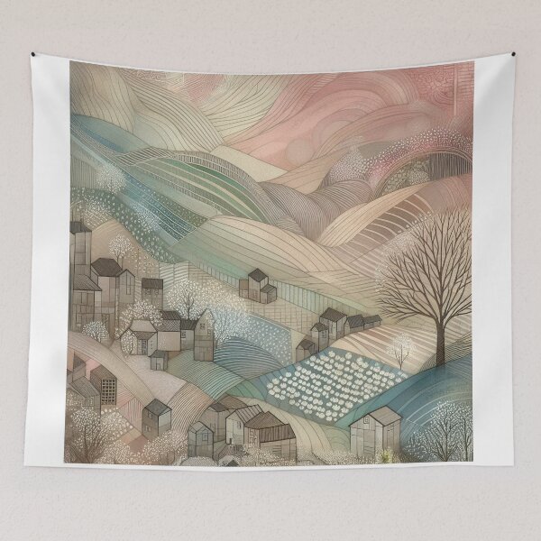 Item preview, Rainbow Terraces designed and sold by Beyondnote-Art.