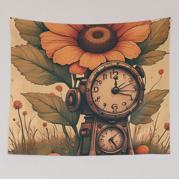 Item preview, “Crinoline Transmission No. 4” Steampunk Clock Clipart designed and sold by coolcomonshirts.
