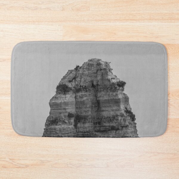 Item preview, B&W Rock in the Ocean – Dramatic Seascape Photography designed and sold by MetaModel Editions.