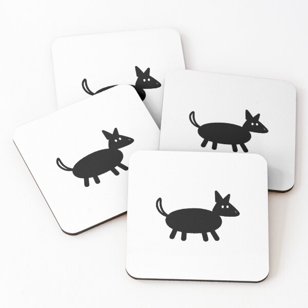 Item preview, Simple Black Dog Pointy Ears designed and sold by Owcomm.