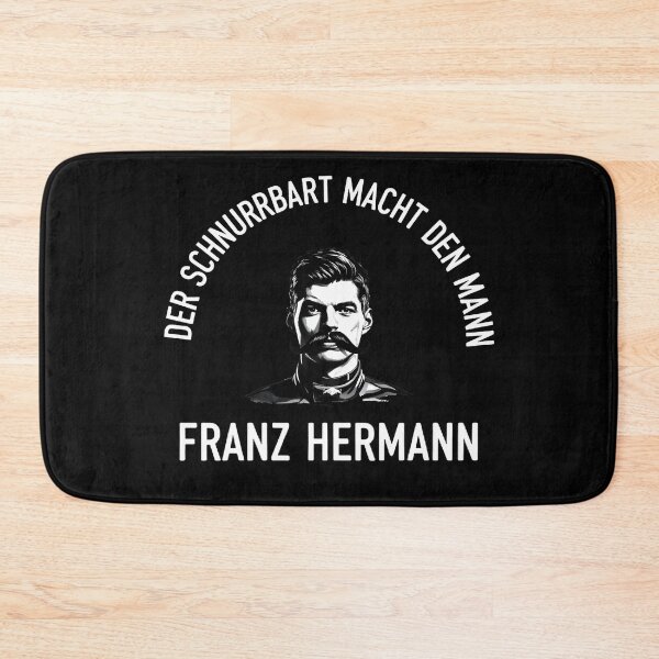 Item preview, Franz Hermann: The Moustache Makes the Man - Vintage Racing Icon F1 Art designed and sold by Studio F1Grid.