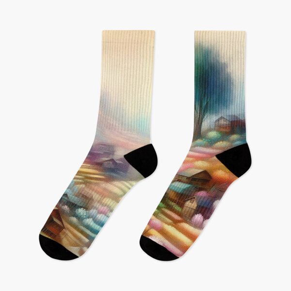 Item preview, Rainbow Terraces designed and sold by Beyondnote-Art.