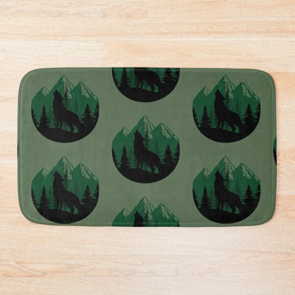 Item preview, Howling Wolf Mountains Forest designed and sold by Art&couleurs .
