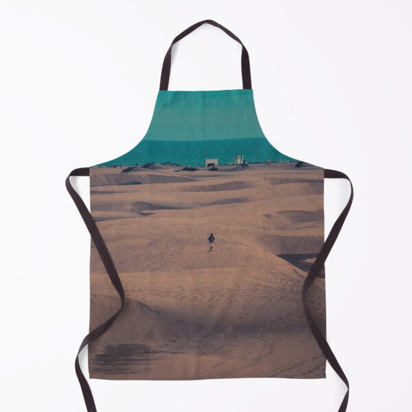 Item preview, Maspalomas Dunes Landscape – Surreal Green Sky Over Golden Sands designed and sold by MetaModel Editions.