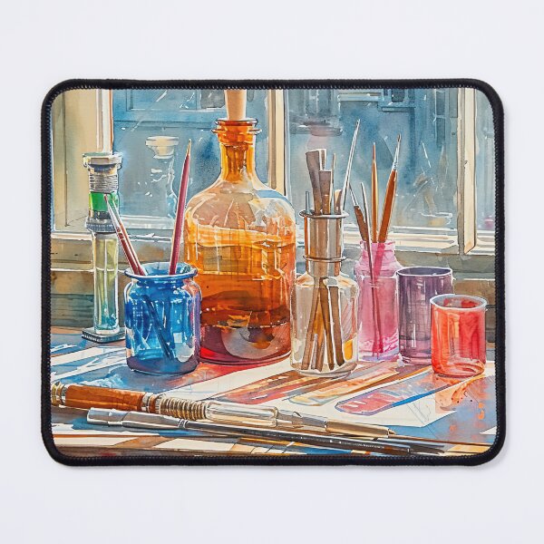 Item preview, colorful artist studio designed and sold by ururuty.