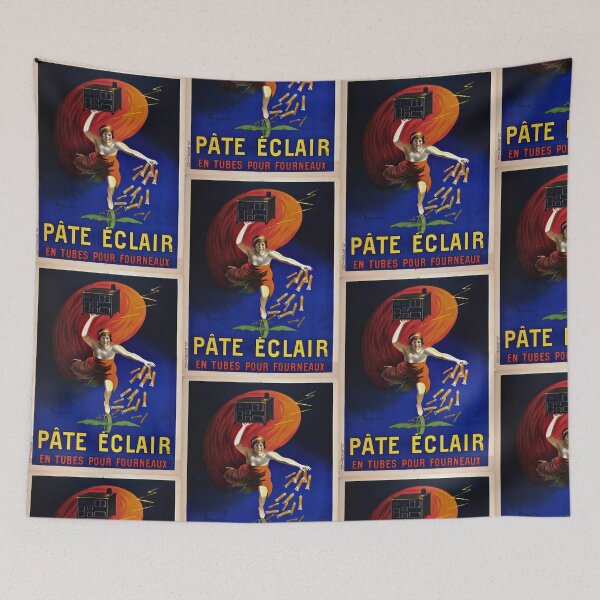 Item preview, Pate Eclair Poster by Cappiello, 1912 | Vintage French Cooking Ad | Retro Kitchen Wall Art designed and sold by artofuniverse.