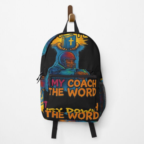 Item preview, Every Down is a Test, But My Coach is the Word of God designed and sold by FaithDripStudio.