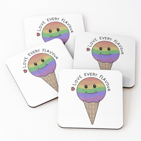 Item preview, Rainbow Ice Cream designed and sold by Fiber & Ink.