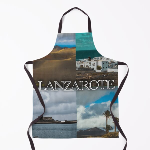 Item preview, Lanzarote – Captivating Island Views with Bold "Lanzarote" Lettering designed and sold by photo-travel.