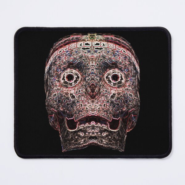 Item preview, Aztec God Skull Abstract designed and sold by Static-Fractal.