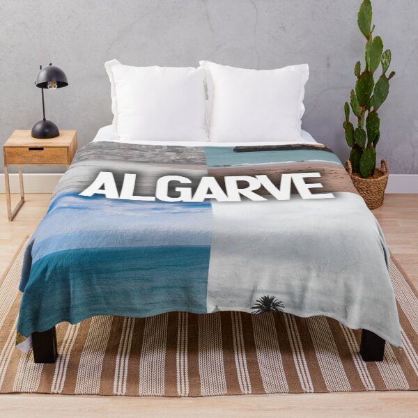 Artikelvorschau, Algarve – Atemberaubende Küstenansichten mit fettem „Algarve“-Schriftzug entworfen und verkauft von photo-travel.