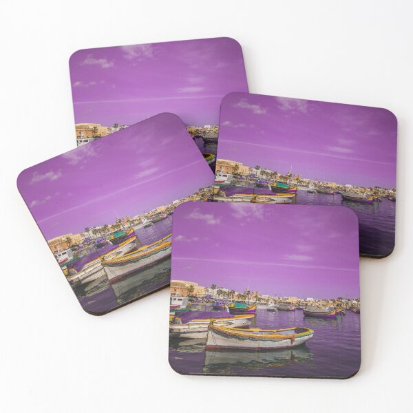 Item preview, Marsaxlokk Violet Seascape – Stunning Malta Waterfront designed and sold by photo-travel.