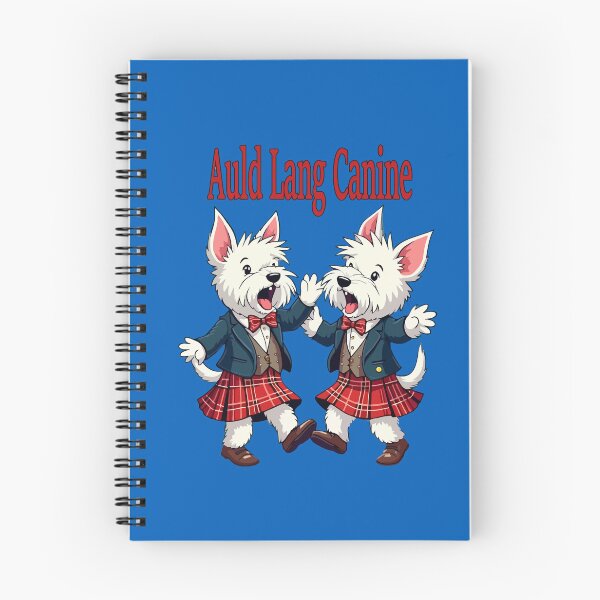Item preview, Auld Lang Canine West Highland Terrier Ceilidh Celebration designed and sold by taiche.