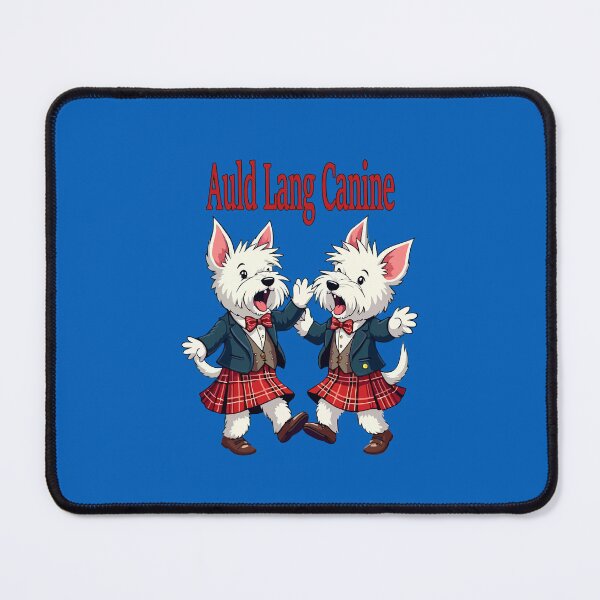 Item preview, Auld Lang Canine West Highland Terrier Ceilidh Celebration designed and sold by taiche.
