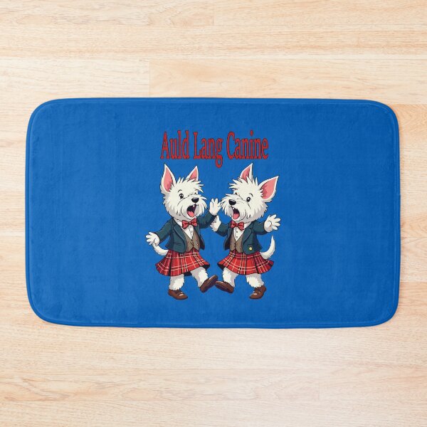 Item preview, Auld Lang Canine West Highland Terrier Ceilidh Celebration designed and sold by taiche.