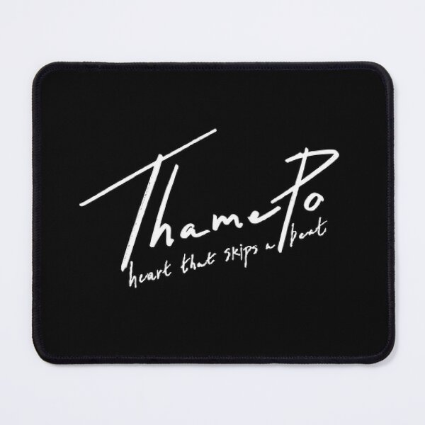 Item preview, ThamePo Heart that skips a beat logo white WilliamEst Thai BL lykn gmmtv mars boy band boys love lgbtq designed and sold by Kpop-Noona.