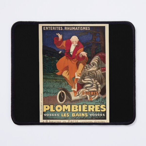 Item preview, Plombieres Les Bains Travel Poster, 1931 | Vintage French East France Ad | Retro Tourist Wall Art designed and sold by artofuniverse.