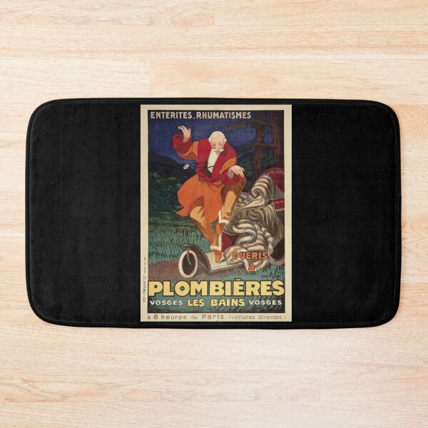 Item preview, Plombieres Les Bains Travel Poster, 1931 | Vintage French East France Ad | Retro Tourist Wall Art designed and sold by artofuniverse.