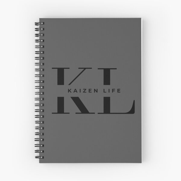 Item preview, Kaizen Life – Bold K and L Typography with Centered Message designed and sold by JaegerZA.