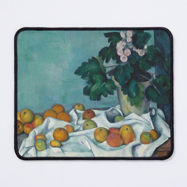 Artikelvorschau, Stillleben mit Äpfeln und Primeln von Paul Cezanne entworfen und verkauft von sarahsdesigns02.