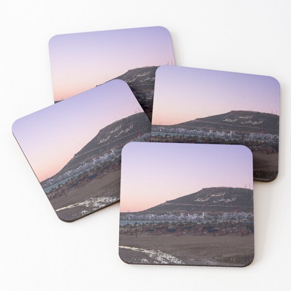 Item preview, Agadir Beach Landscape – Scenic Views with Hillside Backdrop designed and sold by photo-travel.