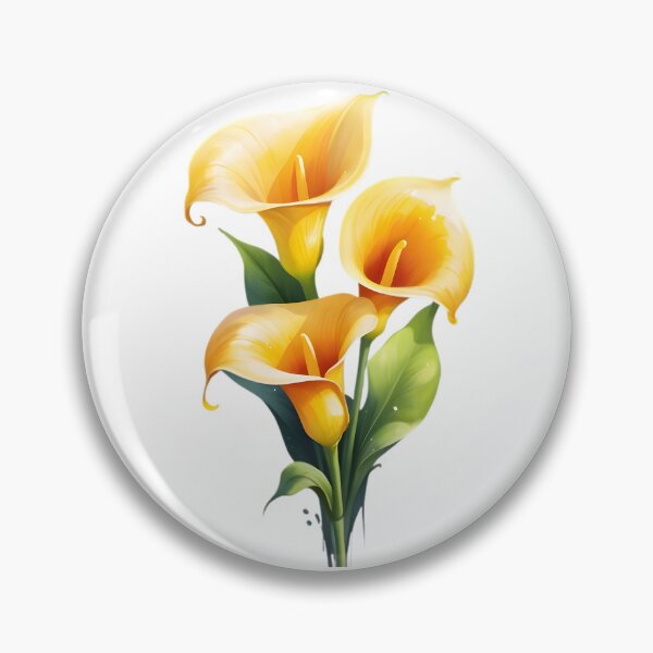 Item preview, Yellow Calla Lily designed and sold by HOMETOWN86.