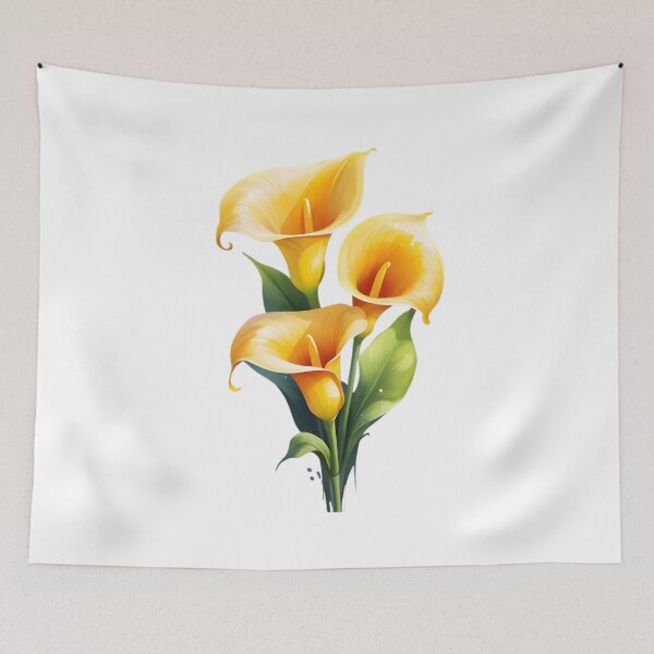 Item preview, Yellow Calla Lily designed and sold by HOMETOWN86.