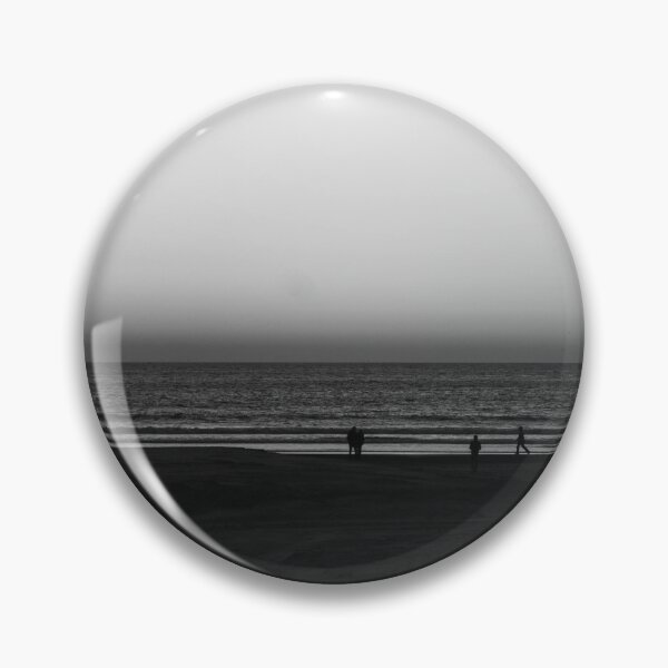Item preview, Minimalist Agadir Beach – Black and White Coastal Serenity designed and sold by photo-travel.