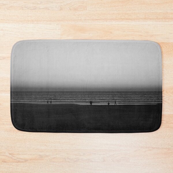 Item preview, Minimalist Agadir Beach – Black and White Coastal Serenity designed and sold by photo-travel.