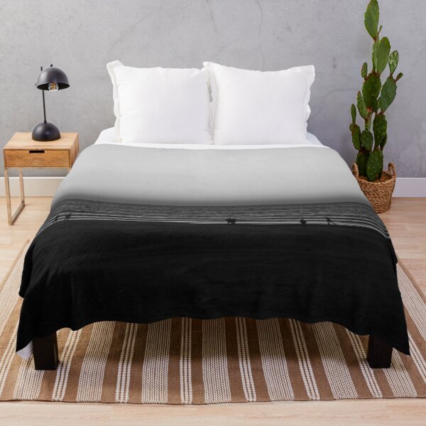 Item preview, Minimalist Agadir Beach – Black and White Coastal Serenity designed and sold by photo-travel.