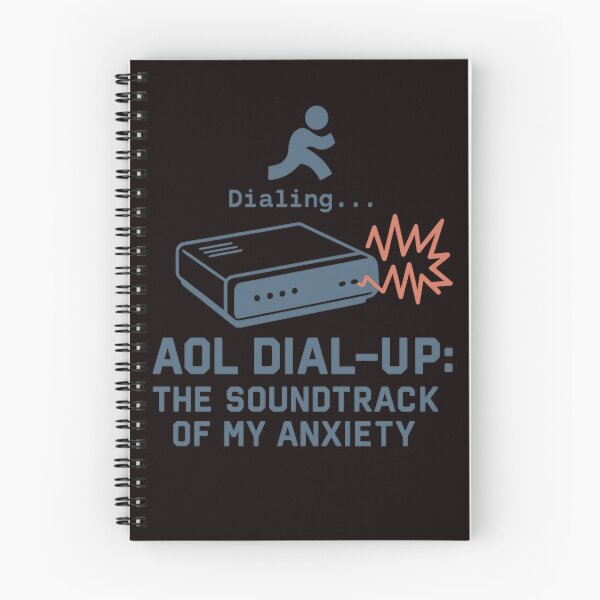 Item preview, AOL Dial-Up: The Soundtrack of My Anxiety designed and sold by FrameFlow.