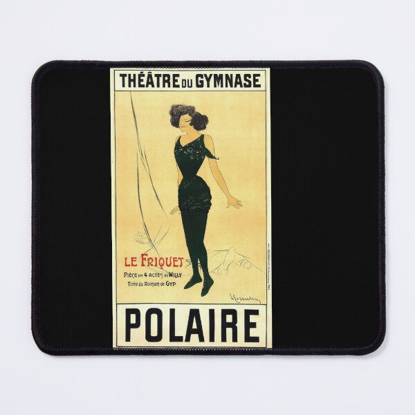 Item preview, Polaire Theatre du Gymnase Poster by Cappiello, 1904 | Vintage French Theatre Ad | Retro Performance Wall Art designed and sold by artofuniverse.