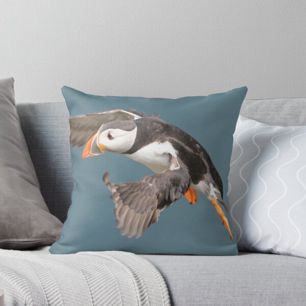 Item preview, Puffin landing at Bullers of Buchan designed and sold by Derren Jones.