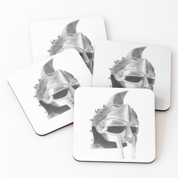 Item preview, Gladiator helmet artwork pencil drawing designed and sold by DavidWangArt.