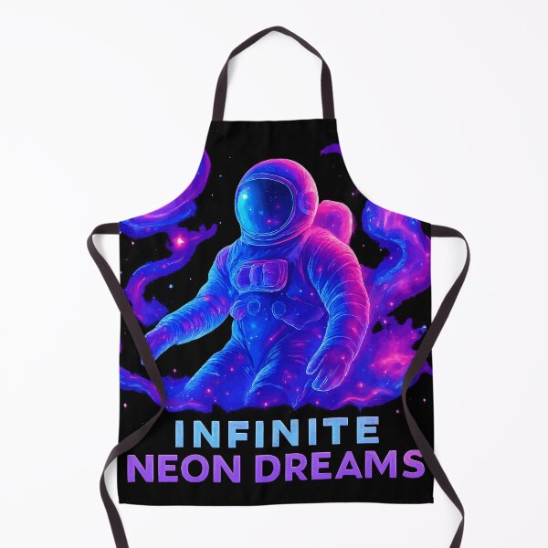 Item preview, Infinite Neon Dreams – Neon Space Explorer designed and sold by fadilow.