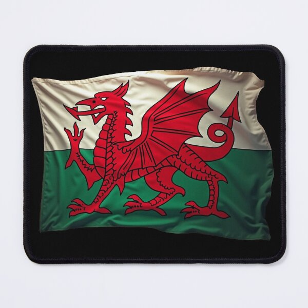 Item preview, Flag of Wales designed and sold by Attic-Junk.