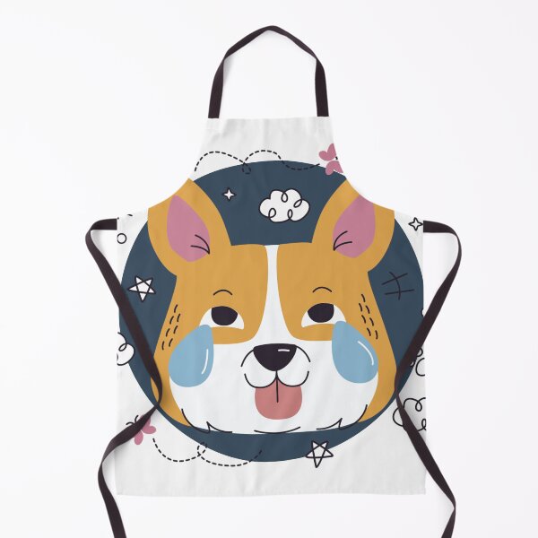 Item preview, Crying Corgi - Big Tears Sad Dog Illustration designed and sold by DoggoSay.