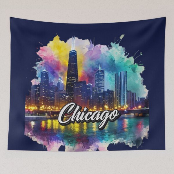 Item preview, Chicago Skyline designed and sold by Aise06.
