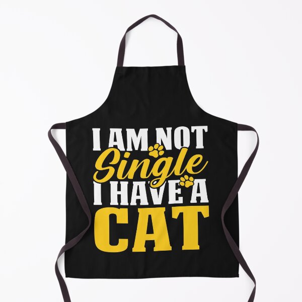 Item preview, I'm Not Single, I Have a Cat – Funny Cat Lover Quote designed and sold by Nexavri Art.