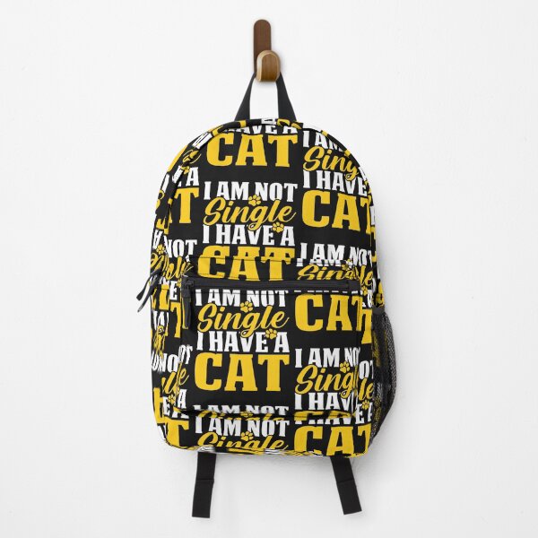 Item preview, I'm Not Single, I Have a Cat – Funny Cat Lover Quote designed and sold by Nexavri Art.
