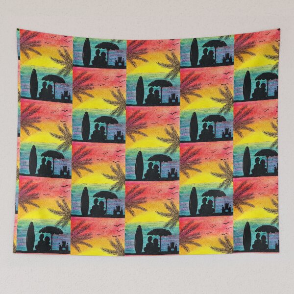 Item preview, Summer Sunset Dream designed and sold by Paintedhues.