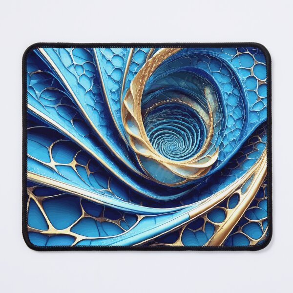 Item preview, Colorful Abstract Fibonacci Art designed and sold by Vicky Brago-Mitchell®.