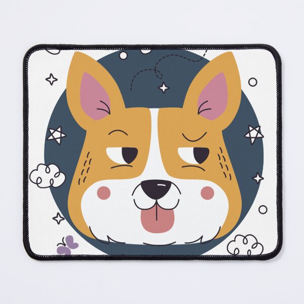 Item preview, Skeptical Corgi - Side Eye Judging Dog Illustration designed and sold by DoggoSay.