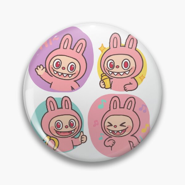 Item preview, Labubu Inspired Sticker Pack (2nd variation) designed and sold by madebymir.