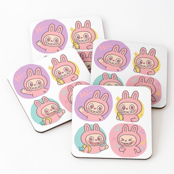 Item preview, Labubu Inspired Sticker Pack (2nd variation) designed and sold by madebymir.