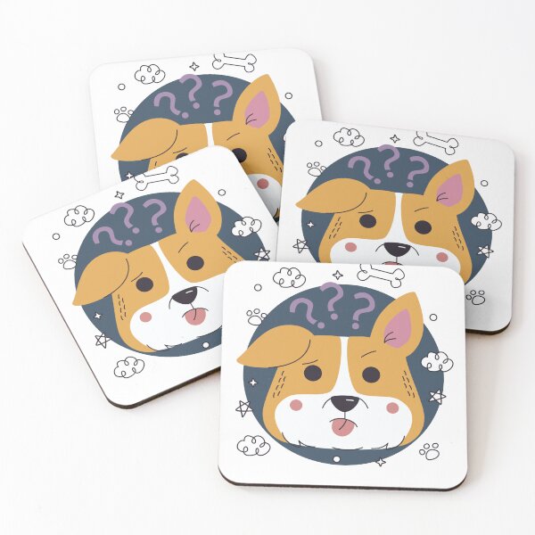Item preview, Confused Corgi - Questioning Dog with Question designed and sold by DoggoSay.