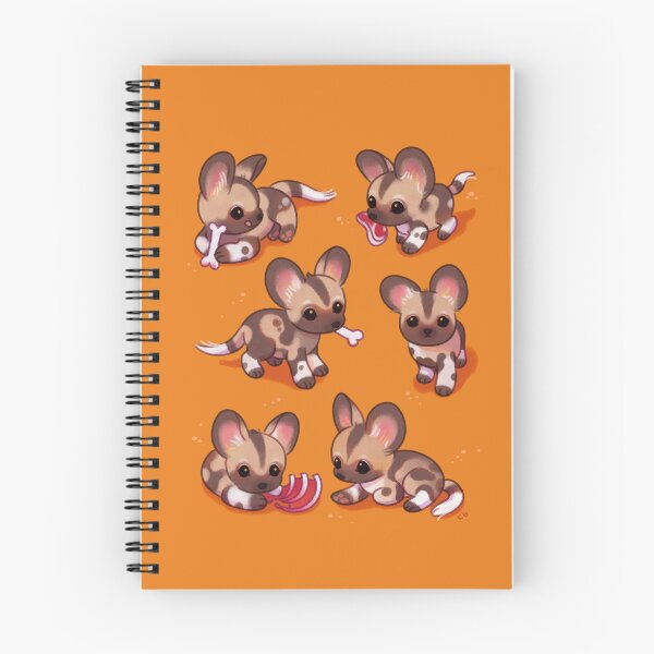 Item preview, African wild dog pups designed and sold by pikaole.