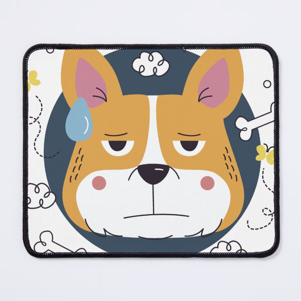Item preview, Disappointed Corgi - Resigned Sad Dog Illustration designed and sold by DoggoSay.