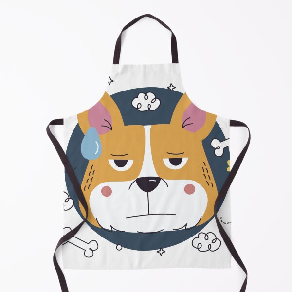 Item preview, Disappointed Corgi - Resigned Sad Dog Illustration designed and sold by DoggoSay.