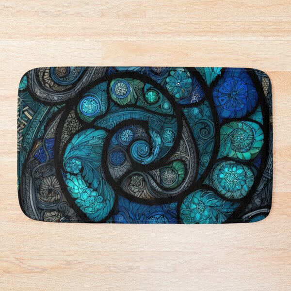 Item preview, New Zealand Māori Paua Pattern Koru Design 433 designed and sold by GrinGalore.